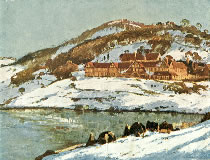 Skiers on the Jagungal South Face