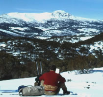 Mt Jagungal from Noth