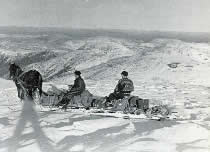 Skiers Packs en route to Hotham