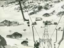 Ski Lift and Replacement Chalet, Charlottes Pass 